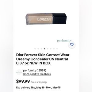 Dior skin correct 24 hour full coverage creaky concealer